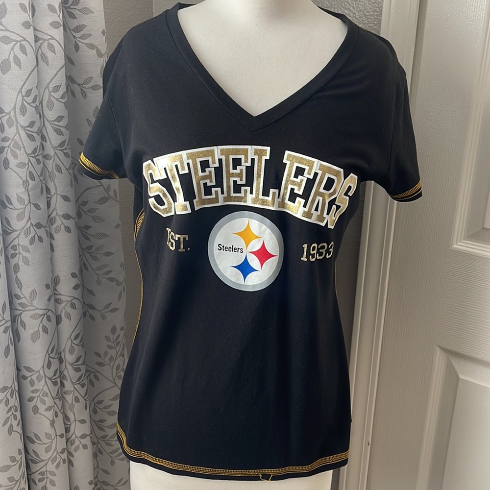 Pittsburgh STEELERS Black and Gold Women’s shirt